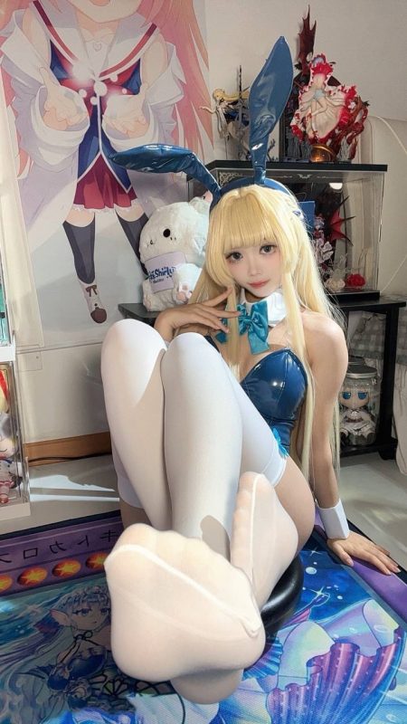 白栎Shirly No.045 – 蔚蓝档案 飞鸟马时 兔女郎 [148P,24V-4.74GB]-COSX写真网