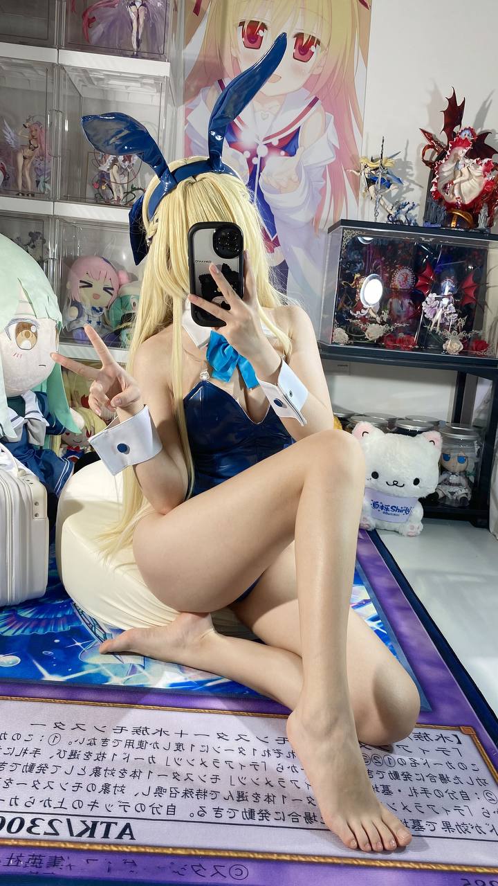 图片[4]-白栎Shirly No.045 – 蔚蓝档案 飞鸟马时 兔女郎 [148P,24V-4.74GB]-COSX写真网