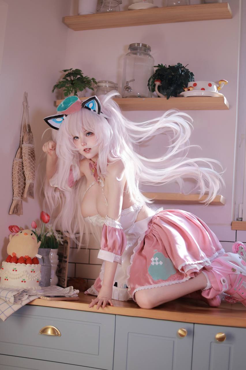 图片[2]-芝心蛋奶烧 碧蓝航线 哈曼 女仆 [110P,4V-798MB]-COSX写真网