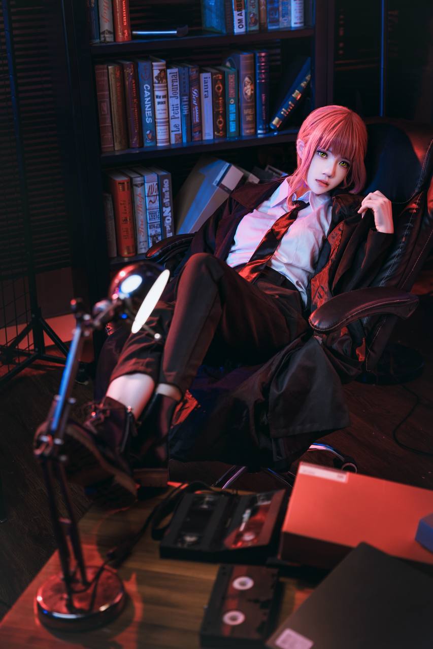 桜桃喵 玛奇玛 [38P-458MB]-COSX写真网
