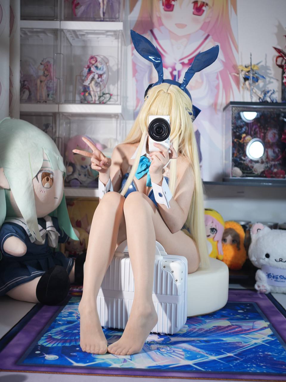 图片[5]-白栎Shirly No.045 – 蔚蓝档案 飞鸟马时 兔女郎 [148P,24V-4.74GB]-COSX写真网