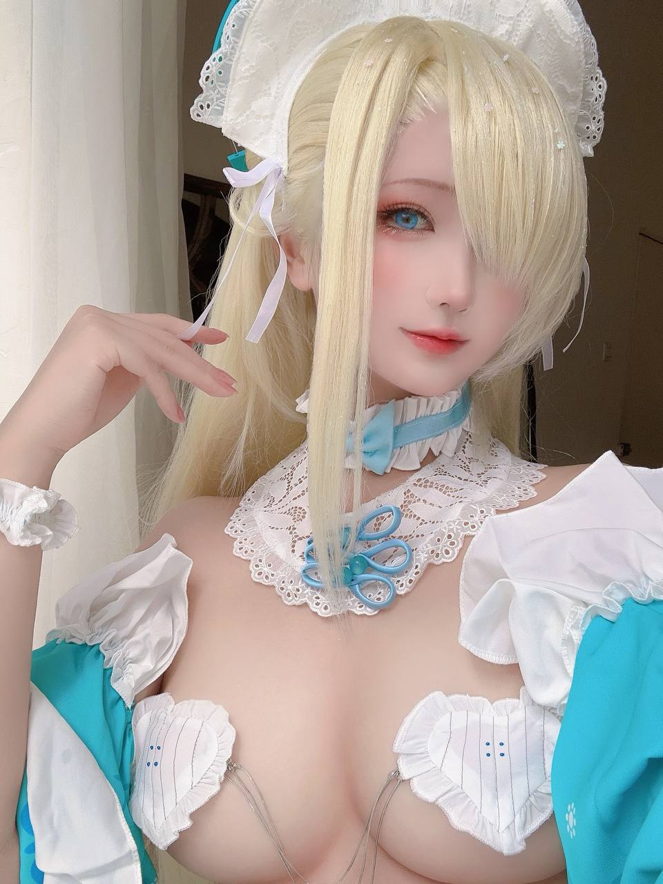 图片[2]-三度_69 No.091 – 蔚蓝档案 明日奈内衣女仆 [60P,2V-268MB]-COSX写真网