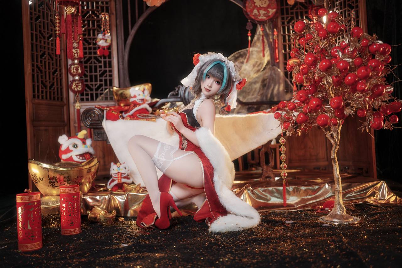 图片[3]-Bangni邦尼 No.078 新春柴郡 [81P,8V-1.58GB]-COSX写真网