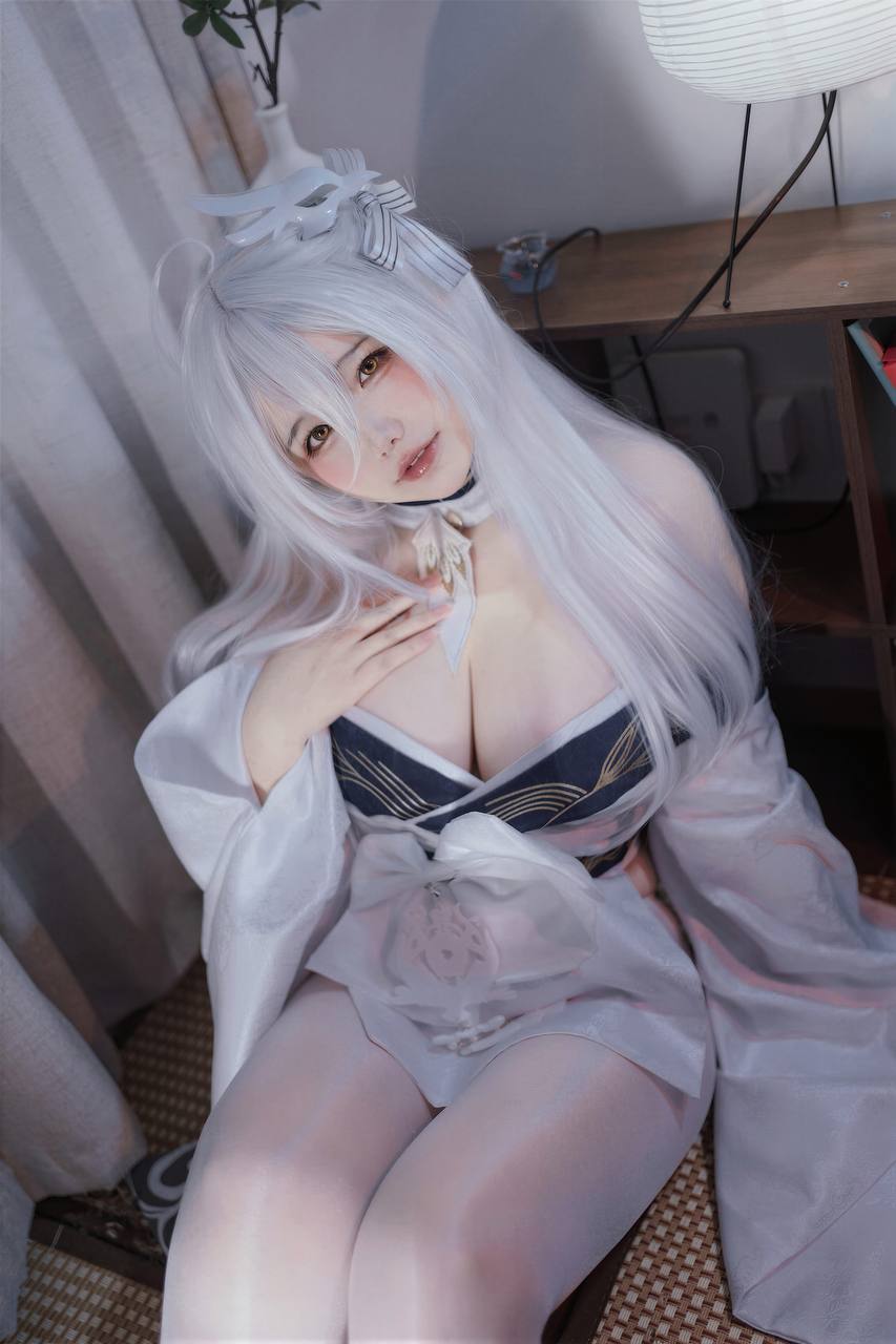 图片[5]-阿半今天很开心 No.053 – 碧蓝航线 白凤和服 [60P,1V-753MB]-COSX写真网