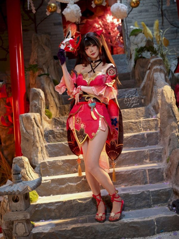 Machi马吉 No.025 – 崩坏：星穹铁道 花火 Sparkle [107P-888MB]-COSX写真网