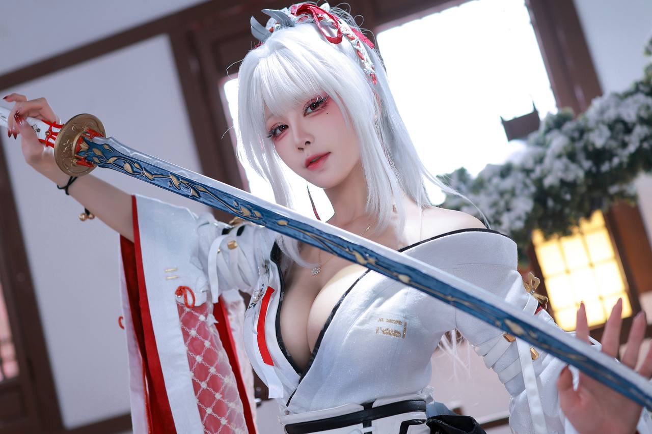 图片[2]-水淼aqua  – 鸣潮 绯雪 [51P-76MB]-COSX写真网