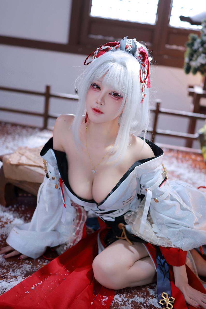 图片[3]-水淼aqua  – 鸣潮 绯雪 [51P-76MB]-COSX写真网