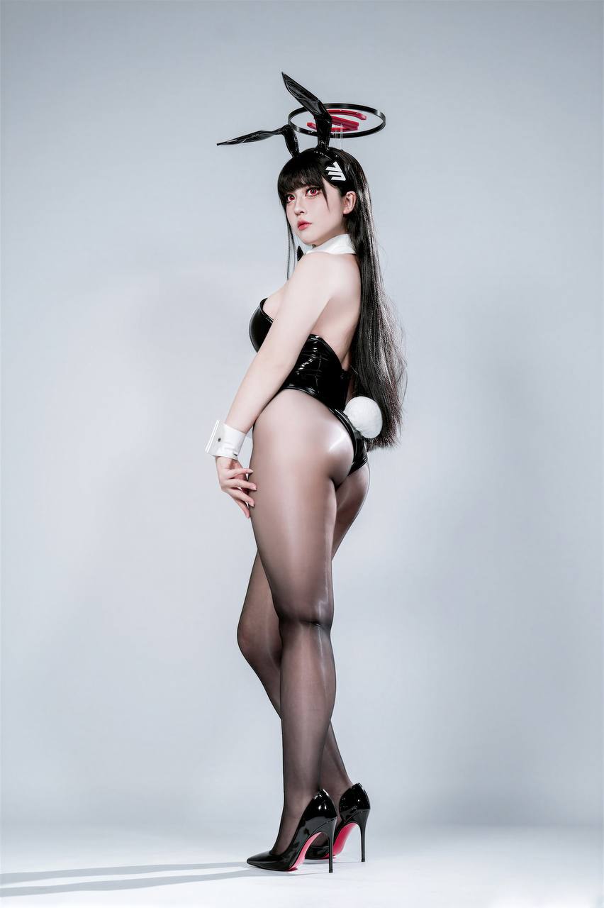 图片[4]-半半子 No.110 – 蔚蓝档案 调月莉音兔女郎 [58P,6V-400MB]-COSX写真网