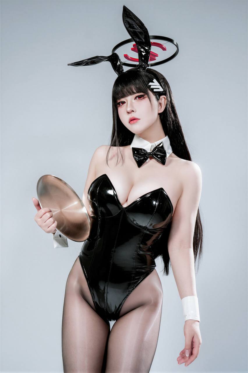 图片[5]-半半子 No.110 – 蔚蓝档案 调月莉音兔女郎 [58P,6V-400MB]-COSX写真网